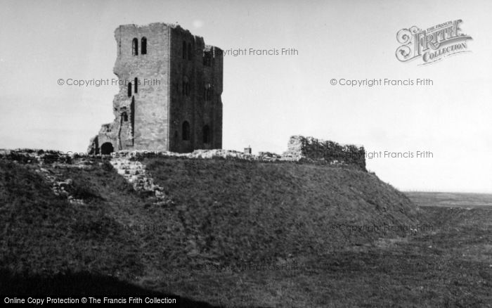 Photo of Scarborough, The Castle 1953