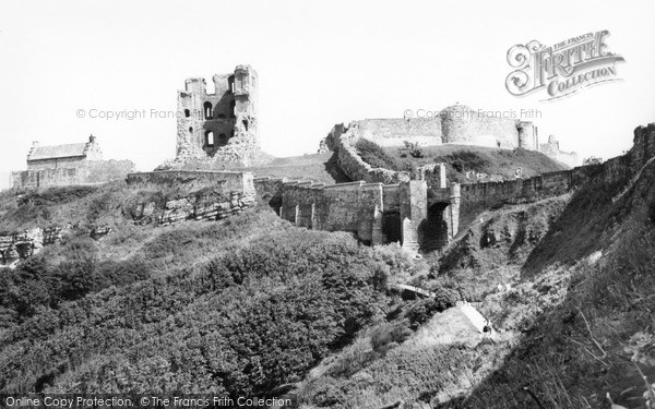 Photo of Scarborough, The Castle c.1955