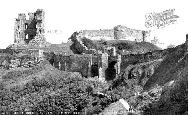 Photo of Scarborough, The Castle c.1955