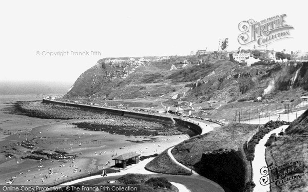 Photo of Scarborough, The Castle From North Bay c.1955