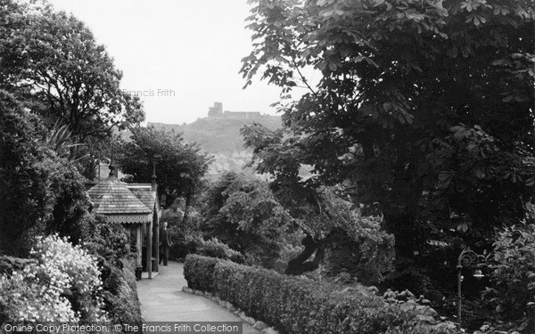 Photo of Scarborough, The Castle From St Nicholas Gardens c.1950
