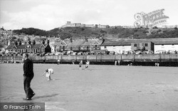 The Castle From The Beach c.1960, Scarborough