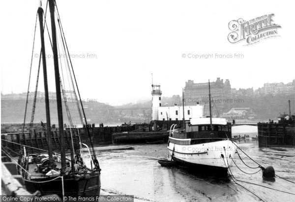 Photo of Scarborough, The Harbour c.1950