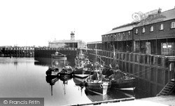 The Harbour c.1955, Scarborough