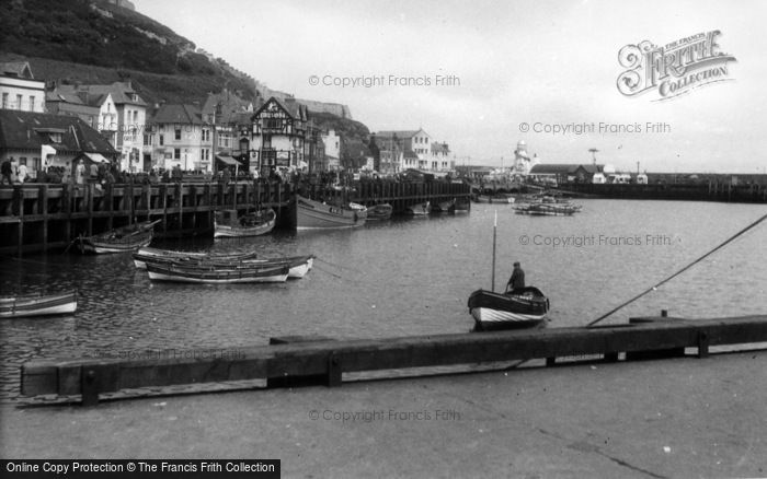 Photo of Scarborough, The Harbour c.1955