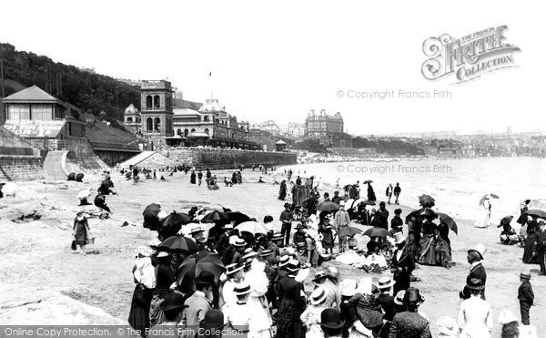 Photo of Scarborough, The Sands 1886