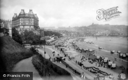 The Sands From Spa Gardens 1890, Scarborough