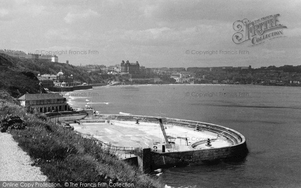 Photo of Scarborough, The South Bay Pool c.1955