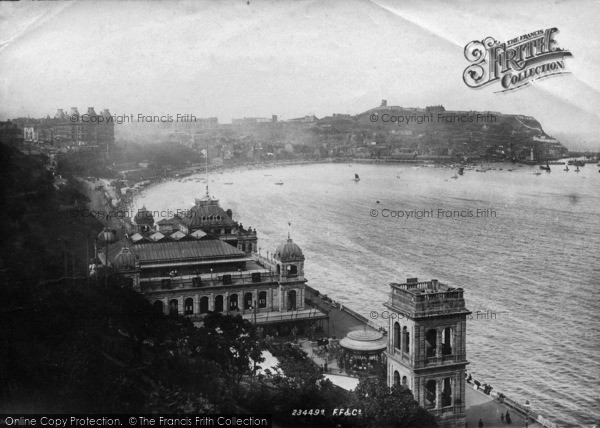 Photo of Scarborough, The Spa And South Bay 1890