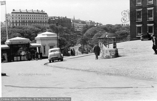 Photo of Scarborough, Toll Bridge Entrance c.1955