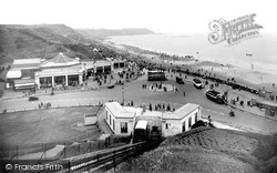 View From North Cliff c.1955, Scarborough