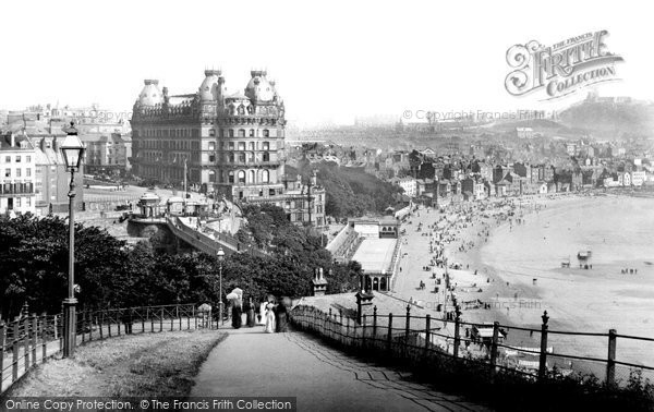 Photo of Scarborough, View From The Esplanade 1890