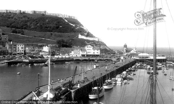 Photo of Scarborough, View From The Lighthouse c.1955