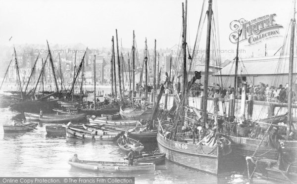 Photo of Scarborough, West Pier c.1890
