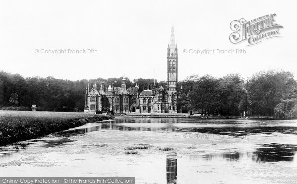 Photo of Scarisbrick, The Hall From The Lake 1896