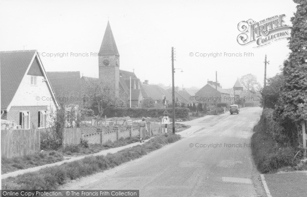 Photo of Scaynes Hill, Church Road c.1960