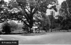 Scaynes Hill, Cudwells Cross Roads c.1955, Scayne's Hill