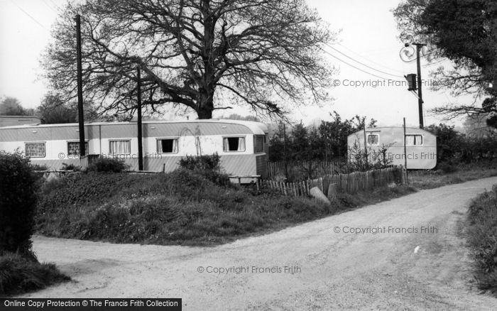 Photo of Scaynes Hill, The Caravans c.1960
