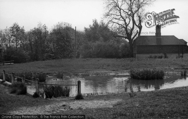Photo of Scaynes Hill, The Pond And Blue Anchor c.1955