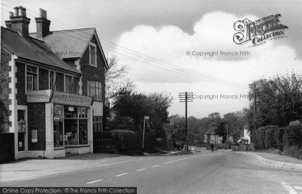 Photo of Scaynes Hill, The Post Office And Lewes Road c.1955