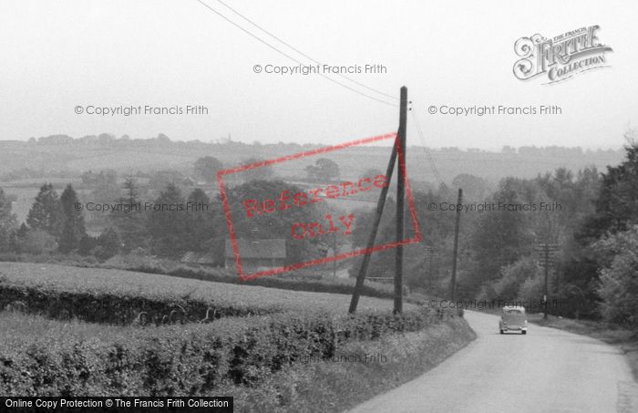Photo of Scaynes Hill, View From Church Road c.1955
