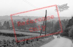 Scaynes Hill, View From Church Road c.1955, Scayne's Hill