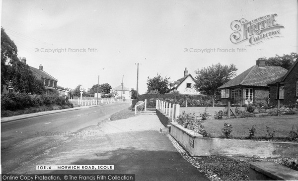 Photo of Scole, Norwich Road c.1965