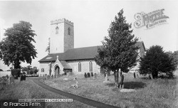 St Andrew's Church c.1965, Scole