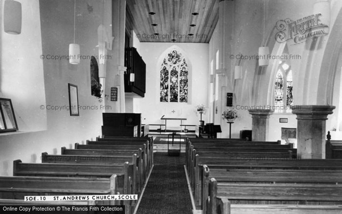 Photo of Scole, St Andrew's Church Interior c.1965