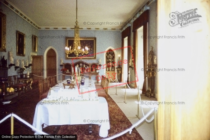 Photo of Scone, Palace, State Dining Room 1983