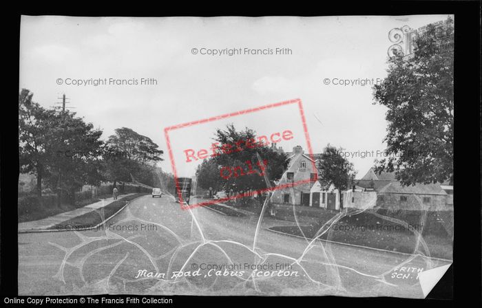 Photo of Scorton, Main Road c.1960
