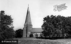 St Peter's Church c.1965, Scorton