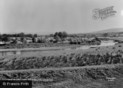 The River And Caravan Site c.1965, Scorton