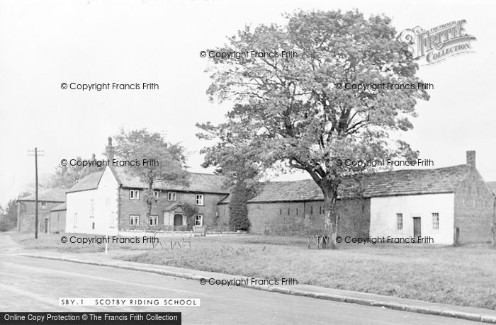 Photo of Scotby, The Riding School c.1955