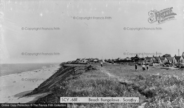 Photo of Scratby, Beach Bungalows c.1960