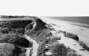 The Beach And The Cliffs c.1955, Scratby