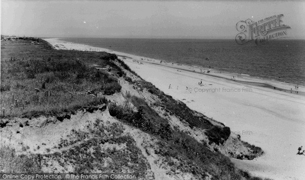 Photo of Scratby, The Beach And The Cliffs c.1960