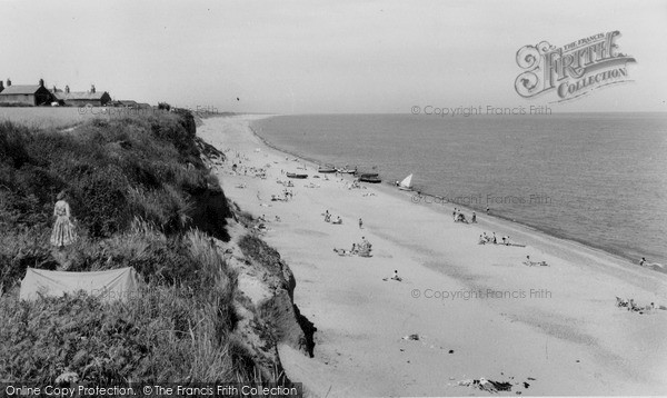 Photo of Scratby, The Beach And The Cliffs c.1960