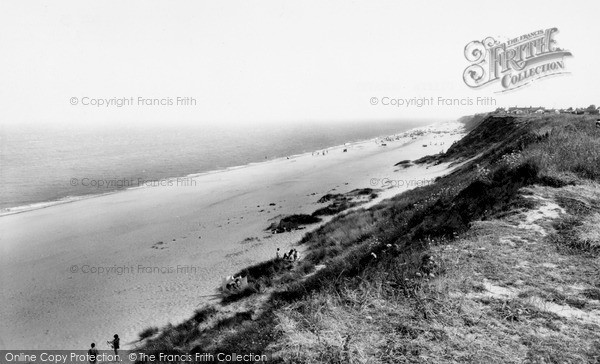 Photo of Scratby, The Beach And The Cliffs c.1960
