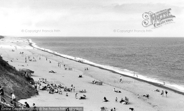 Photo of Scratby, The Beach c.1955