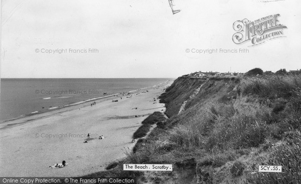 Photo of Scratby, The Beach c.1955