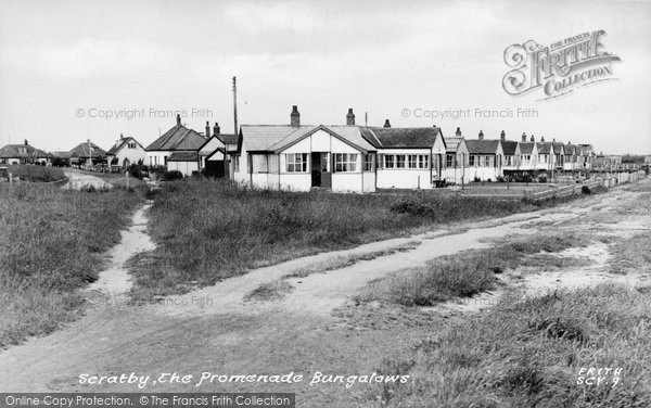 Photo of Scratby, The Promenade Bungalows c.1950