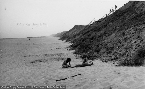 Photo of Scratby, The Sands And The Cliffs c.1955