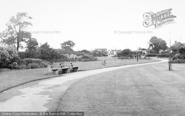 Photo of Scunthorpe, Ashby Road Gardens c.1955