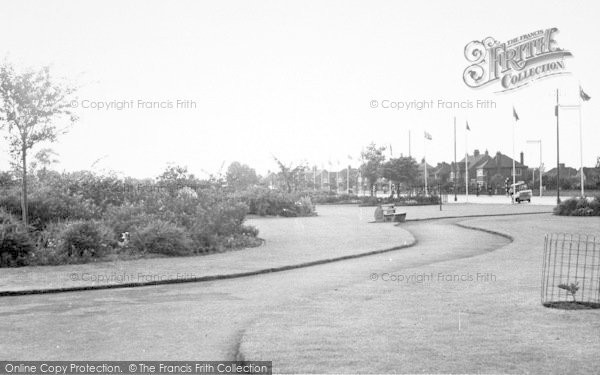 Photo of Scunthorpe, Ashby Road Gardens c.1955