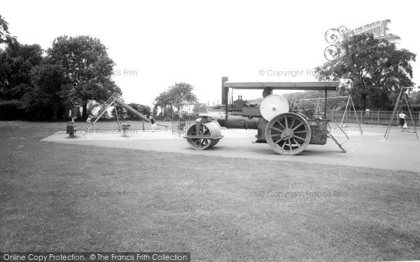 Photo of Scunthorpe, Children's Play Area, Old Steam Roller c.1965