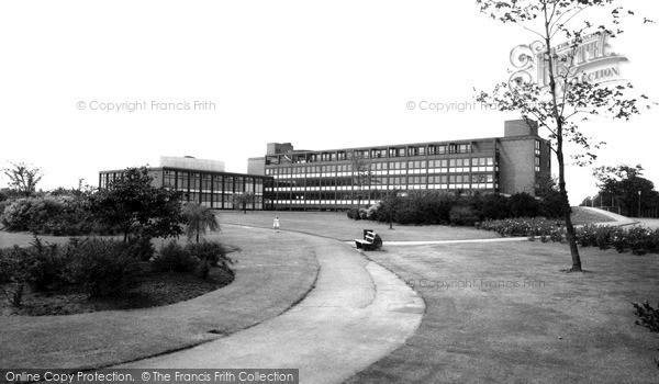 Photo of Scunthorpe, Civic Centre c.1965