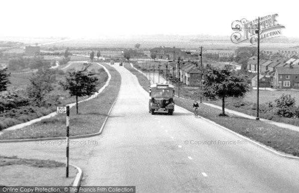 Photo of Scunthorpe, Doncaster Road c.1955