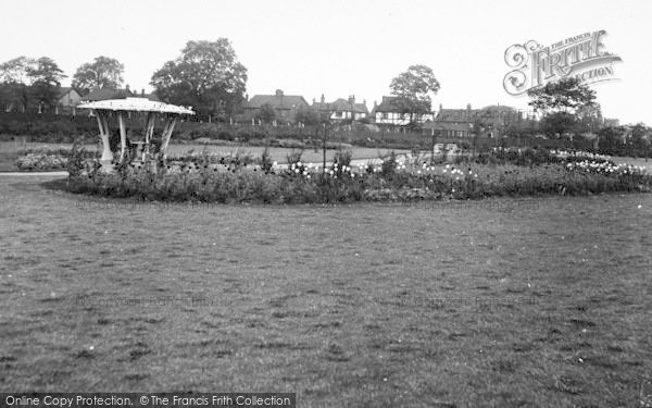 Photo of Scunthorpe, Festival Gardens c.1955
