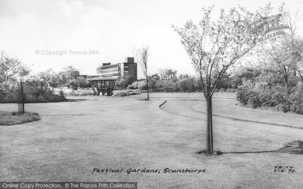 Photo of Scunthorpe, Festival Gardens c.1960
